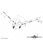 V-String Assembly - Angled Suspension, Twin-Bundle Conductor, 25K
